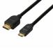 ���ˡ� DLC-HEM15 B HDMI-�ߥ�HDMI�����֥� 1.5m �ϥ����ԡ��� �������ͥå��б� 3D�����б�