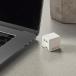 MAKTAR MKPQC-W iOS�^Android�o�b�N�A�b�v�X�g���[�W Maktar Qubii Duo USB Type C �z���C�g �֘A�摜2