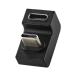  Elecom MPA-CFCMUAD01BK изменение адаптер U знак type <Type-C порт - Type-C штекер > PD 60W внезапный скорость зарядка 10Gbps высокая скорость данные пересылка черный 