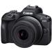 �L���m�� EOS R100 RF-S18-45 IS STM�����Y�L�b�g �~���[���X���J����