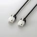  Elecom LD-GPASST/BK10 LAN кабель 1.0m CAT6A основа 10GBASE-T соответствует диапазон частот 500MHz super тонкий диаметр 3.0mm коготь поломка предотвращение черный 