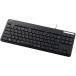  Elecom TK-FCM107KBK проводной клавиатура USB-A подключение men b Len легкий удар . ощущение тонкий антибактериальный цифровая клавиатура нет Windows11 черный 