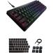 쥳 TK-VK300SBK ߥ󥰥ܡ USB-Aϥ֡RGB LED V custom VK300S(伴) ֥å TKVK300SBK