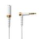  Elecom EHP-35ELS30WH наушники * слуховай аппарат для удлинитель ( высокая прочность модель ) 3m белый 
