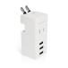  Elecom MOT-U05-2132WH USB ответвление USB женский ×3 AC×1 длина .. кабель нет адаптер не необходимо 2.1A белый 