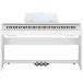  electronic piano Casio 88 keyboard PX-770WE electronic piano [Privia(pli vi a)] white wood style 