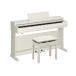  Yamaha YDP-166WB электронное пианино клавиатура число 88 Grand Touch -i- клавиатура установка FIR фильтр принятие диффузор решётка белый береза style 