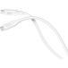 CIO CIO силикон кабель CtoC 240W 1m белый CIO-SL240W-CC1-WH