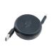 na бегемот cocos nucifera SRC-01ACBK из . трудно катушка шнура USB-A to C 1m черный 