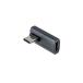 na бегемот cocos nucifera USA-L03BK Type-C person направление изменение адаптер тонкий модель USB PD 240W соответствует черный 