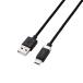  Elecom MPA-ACMW10BK USB-A to USB-C кабель одна сторона магнит фиксация нейлон сетка 1m черный 