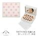 . зуб inserting TEETH BOX точка розовый дерево .. лакированные изделия празднование рождения ребенок младенец сделано в Японии местного производства название inserting подарок подарок 