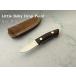  Ѽ  1022 ȥ٥ӡ ɥåץݥ 󥦥å ʥ / Eiji Kikkawa  Little Baby Drop Point  Sheath knife