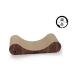  кошка .(necoichi) baribari bed Karl L [ кошка сопутствующие товары коготь .. модный .... картон кошка ] темно-коричневый 
