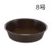  Ricci .ru four re plate 8 номер [ садоводство садоводство цветочный горшок . тарелка декоративное растение ] темно-коричневый 