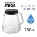 ���Y�� �R�[�q�[�T�[�o�[�X�g���� 750 �u���b�N [���� �|�b�g 750ml ����ɂ��� �h���b�p�[] TW-3727