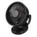 TEKNOS Tecnos USB заряжающийся магнит зажим вентилятор [ вентилятор маленький размер настольный магнит зажим * орнамент подвешивание ниже охлаждение сопутствующие товары ] MGC-10U(K) черный 