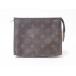  бесплатная доставка LOUIS VUITTON Louis Vuitton монограмма косметичка poshu*towa let 19 M47544 б/у 