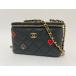 CHANEL Chanel playing cards vanity chain shoulder bag matelasse caviar s gold black Random AP3079 super-beauty goods 