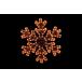  электрический лёд узор snow хлопья DX WG-2435 Рождество иллюминация illumination LED свет снег. кристалл 