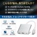 HDMI �ϊ��A�_�v�^ �A�_�v�^�[ �n�u Type-C USB3.0 �����]�� 4K���掿 USB-C PD 100W �}���[�d iPhone android iPad �^�u���b�g �e���r �ڑ� ������ �֘A�摜2
