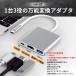 HDMI �ϊ��A�_�v�^ �A�_�v�^�[ �n�u Type-C USB3.0 �����]�� 4K���掿 USB-C PD 100W �}���[�d iPhone android iPad �^�u���b�g �e���r �ڑ� ������ �֘A�摜4