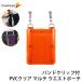  частота зажим есть PVC прозрачный мульти- поясная сумка цвет : orange низ заслонка | работа для водонепроницаемый поясница бардачок tool сумка смартфон еда и напитки магазин простой оборудован уход уход 