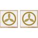  дом . наклейка 5cm 2 листов ввод [ круг . земля . Kashiwa ] [ золотой цвет дом . наклейка * серебряный цвет дом . наклейка * чёрный цвет дом . наклейка ]1~3 рабочий день . отправка 