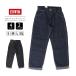 EDWIN Edwin мужской 505 широкий распорка painter's pants широкий Denim futoshi . джинсы Vintage чувство one woshu черный E50570
