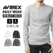 AVIREX T�V���c ���� �A�r���b�N�X DAILY WEAR �f�C���[ �E�F�A �e���R �w�����[�l�b�N T�V���c ���n �����Y HENLY-NECK 6153482�i7834930005�j