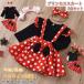  становится .. Princess Princess платье new костюмированная игра Kids minnie Halloween костюм ребенок костюмированная игра младенец костюм полька-дот девочка 