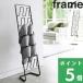  Yamazaki real industry slippers rack frame 6 for foot slim frame slippers rack entranceway storage simple slim 4702 4703