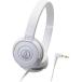  Audio Technica ATH-S100 WH наушники проводной STREET MONITORING DJ портативный on наушники белый 