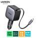 UGREEN �V�K�[�\�P�b�g ������� 60W �J�[�`���[�W���[ 3�|�[�g USB Type-C �}���[�d ���[���� �ԍڏ[�d��  �ԓ����[ �֗��O�b�Y iPhone16 Android iPad 12V 24V
