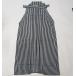  hakama . hakama одиночный товар мужской лошадь езда hakama кимоно для hakama внизу 99cm LL размер чёрный × серый часть с дефектом ( АО ) дешево рисовое поле магазин NO240123-3