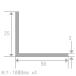  ե󥰥R̵ A6063S-T5 3mm25mm50mm Ĺ1000mm 4
