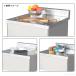 �Ɩ��p�X�e�����X�V���N KS�V���[�Y�p �V���N�J�o�[ 600�~600/1200�~600��p �t�^ �W �֘A�摜3