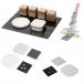 200Sets 50*50mm DIY квадратное фото f гребень магнит материал фотография рефрижератор стикер производство 