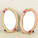 鏡 卓上 壁掛け インテリア ミラー ロイヤルローズ 選べる2種 薔薇雑貨