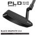  булавка PLD MILLED ANSER 2 MATTE BLACK Putterpi-e Rudy - Mill do Anne sa-2 матовый черный короткая клюшка мужской правый для BLACK GRAPHITE 214 карбоновый вал PING