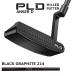 булавка PLD MILLED ANSER D MATTE BLACK Putterpi-e Rudy - Mill do Anne sa-D матовый черный короткая клюшка мужской правый для BLACK GRAPHITE 214 карбоновый вал PING