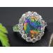 ブラックオパール 家宝級の絶品 2.70ｃｔ 濃厚な地色に虹色・明瞭な色斑 PT900 プラチナ900リング/指輪 一生もの 1点もの