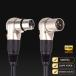 XLR мужской - 6.35mm мужской Professional аудио кабель латунь производства XLR женский / XLR мужской 2 / 4m