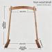  из дерева гонг подставка knuckle mi* палец на ноге n дерево производства 60cm/80cm/100cm для звук терапевтические Toon Wood Small