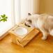  pet table for bowls dog tableware cat bait hood stand cat ceramics plate attaching meal .... inclination table for bowls . dining table cat feed inserting stylish lovely bamboo made tableware table pretty design 