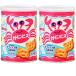 | 2 шт. комплект | три . кондитерские изделия жестяная банка входить сохранение жестяная банка краб винт сахар-кандис ввод 100g ×2bifizs.. кальций ввод краб винт предотвращение бедствий еда долгое время сохранение сладости печенье аварийный запас 