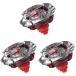 BEYBLADE X Bay Blade X BX-38 бустер Crimson ga Roo da4-70TP (× 3)