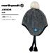  North pi-knorthpeak Kids Junior Beanie вязаная шапка лыжи снежные игры детский [ подкладка . флис использование / наушники имеется ] NP-9434