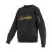  Gamakatsu GM3756 вырез лодочкой спортивная фуфайка черный / Gold 3L