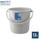  ведро корпус 13L светло-серый 13SB l уборка ведро пластиковое ведро пищевая санитария закон согласовано садоводство садоводство мойка машин аквариум. вода взамен стирка присоединение класть 